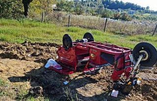 Zonguldak’ta otomobil elektrikli motosiklete çarptı;...