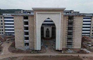 37 metrelik dev kapı 8 asır öncesinin izlerini...