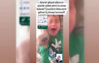 5 yaşındaki çocuğunun boğazına bıçak dayayan...
