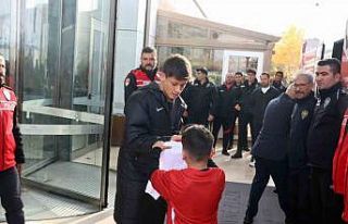 A Milli Takım, Kayseri’den ayrıldı