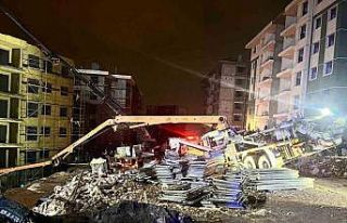 Adıyaman’da beton döküm aracı devrildi: 1 ölü