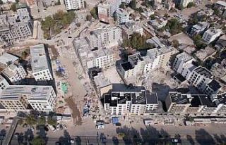 Adıyaman’da rezerv alandaki binalar yükseliyor