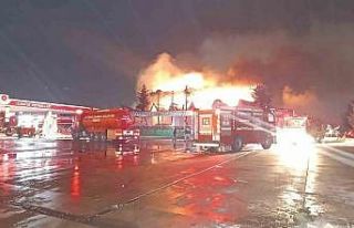 Afyonkarahisar’da akaryakıt istasyonundaki restoranda...