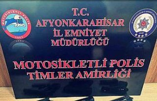 Afyonkarahisar’da polis 1 haftalık denetim raporunu...