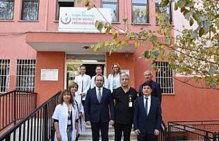 Aile Sağlığı Merkezi’nde incelemelerde bulunuldu