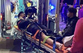 Aksaray’da otomobil motosiklete çarptı: 1 yaralı