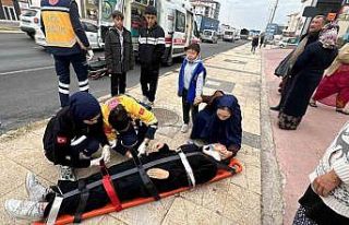 Aksaray’da otomobilin çarptığı 2 çocuk yaralandı