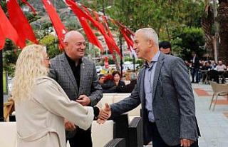 Alanya İskele Çay Bahçesi hizmete açıldı