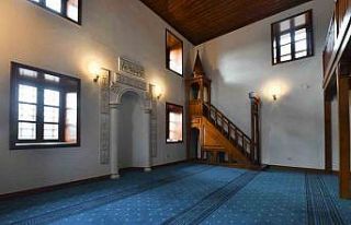 Ankara’da ahşap serenli minaresiyle dikkat çeken...