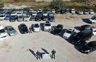 Antalya’da ‘change’ lüks araç operasyonu