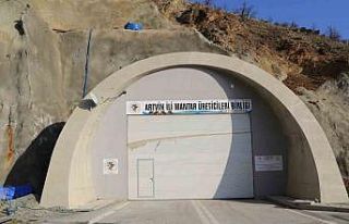 Artvin’de atıl kalan tünel mantar üretim merkezi...