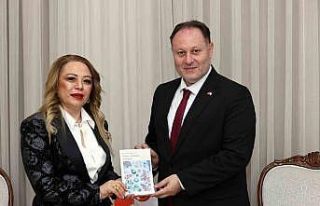 ASATUF Heyeti KKTC Cumhuriyet Meclisi Başkanı Öztürkler’i...