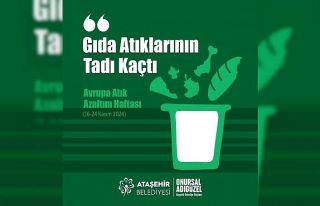 Ataşehir Belediyesi, Avrupa Atık Azaltım Haftası’na...