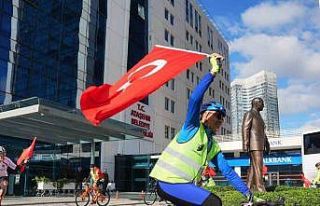 Ataşehir’den Anıtkabir’e kadar pedal çevirecekler
