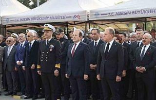 Atatürk, ölümünün 86. yılında Mersin’de anıldı
