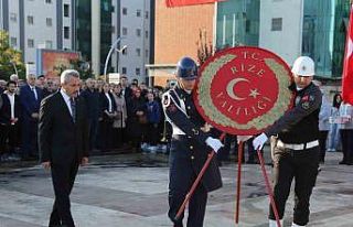 Atatürk Rize’de törenle anıldı
