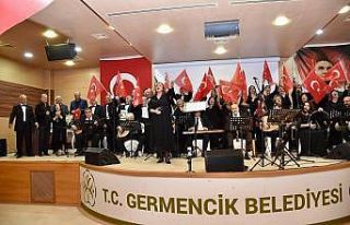 Atatürk, sevdiği şarkılarla Germencik’te anıldı