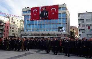 Atatürk, vefatının 86. yıldönümünde Uşak’ta...