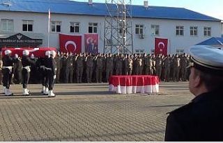 Atış eğitimi sırasında şehit olan polis için...