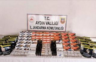 Aydın’da 115 kilo bandrolsüz tütün ele geçirildi