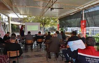 Aydın’da 42 mahallede üreticiler bilgilendirildi