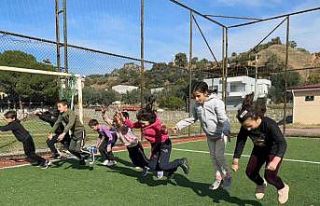 Aydın’da minikler, spor alışkanlığı kazanıyor