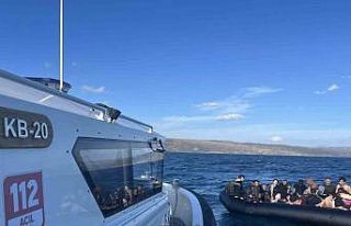 Ayvacık açıklarında 51 kaçak göçmen yakalandı