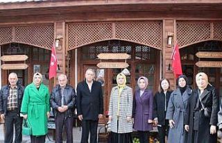 Azime Çiftçi’den Tortum’da anlamlı ziyaretler