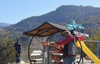 Babadağ’da parklar çocuklar için güvenli ve...
