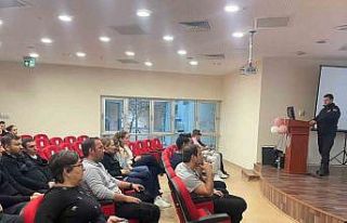 Babaeski’de hastane personeline yangın eğitimi...