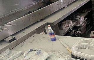 Baca yangını korkuttu