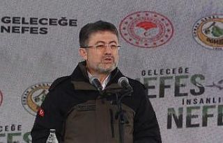 Bakan Yumaklı: “Ağaçlandırma çalışmalarında...