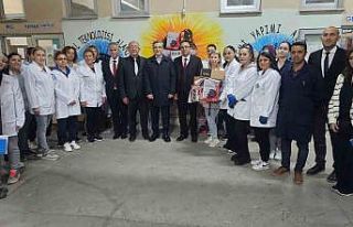 Bandırma’da kadın kaynakçı kursiyerlere destek