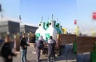 Başiskele’de cam kumbaraları ile geri dönüşüme...