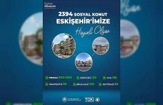 Başkan Albayrak’tan 2 bin 394 sosyal konut müjdesi
