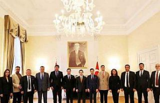 Başkan Aras’tan Londra’da önemli temaslar