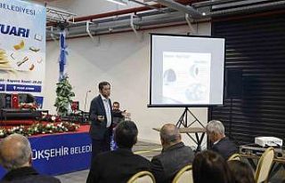 Başkan Çerçioğlu Aydın Kitap Fuarı’nda yazarları...