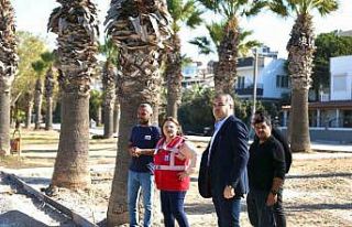 Başkan Gençay çalışmaları yerinde inceledi