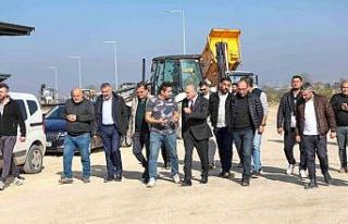 Başkan Özlü’den çalışmalara yakın markaj