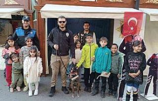 Batman’da uyuşturucunun zararlarını anlatan broşür...