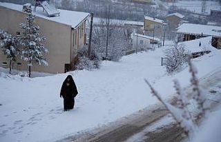 Bayburt’ta beklenen kar Pazar günü geliyor hava...