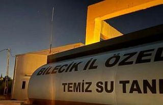 Belediye sosyal tesislerine su takviyesi