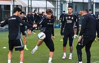 Beşiktaş, Başakşehir maçı hazırlıklarını...