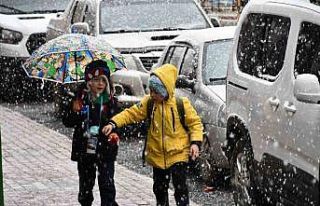 Beytüşşebap’ta kar yağışı nedeniyle ulaşımda...