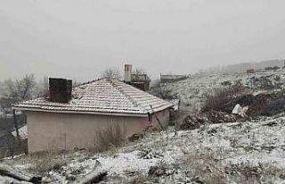 Bilecik’te kar yağışı etkili oldu