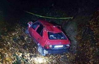 Bilecik’te otomobil şarampole yuvarlandı: 1 ölü,...