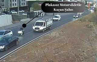 Bingöl’de dur ihtarına uymayan motosikletliye...