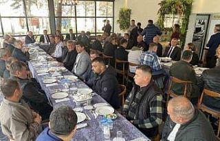 Bir araya gelen başkanlar muhtarların istek ve taleplerini...