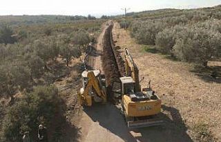 Bir mahallenin daha su sorunu çözülüyor