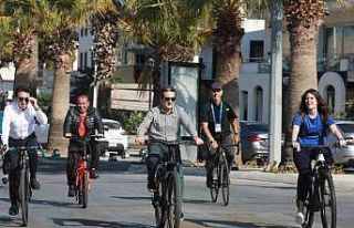 Bisiklet tutkunları, Çeşme’de pedal basacak